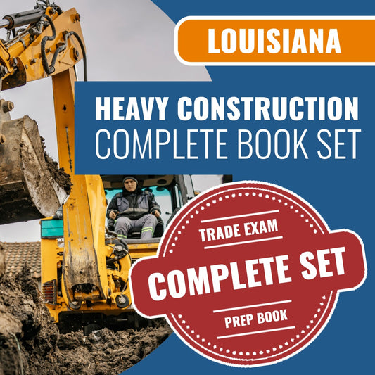 Louisiana Heavy Construction Contractor Exam Book Package