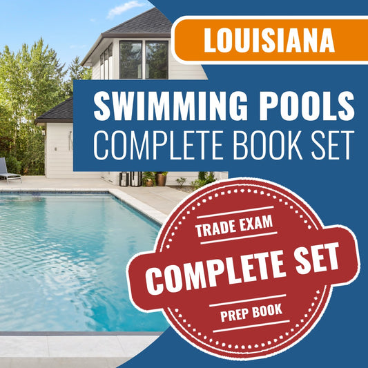 Louisiana Swimming Pools Contractor Exam Book Package