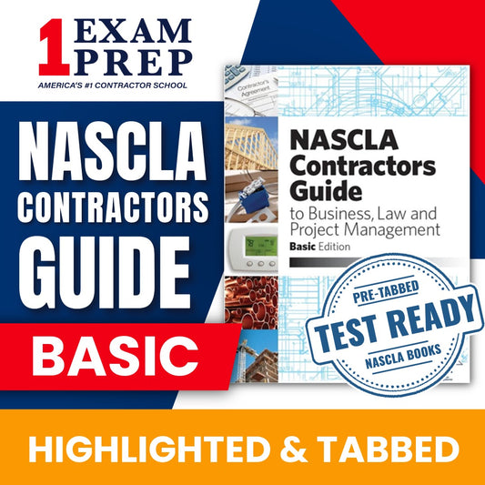 NASCLA Contractor's Highlighted & Tabbed Guide to Business, Law and Project Management, Basic 14th Edition
