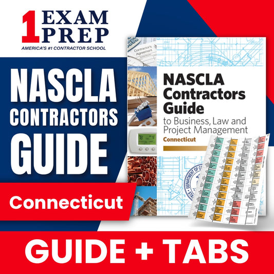 Connecticut NASCLA Contractor's Guide to Business, Law and Project Management, 6th Edition + Tabs Bundle