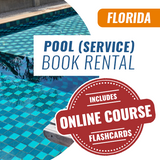 Examen de contratista de piscinas de servicio de Florida - Alquiler de libros