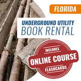 Examen de contratista de servicios públicos subterráneos de Florida: alquiler de libros