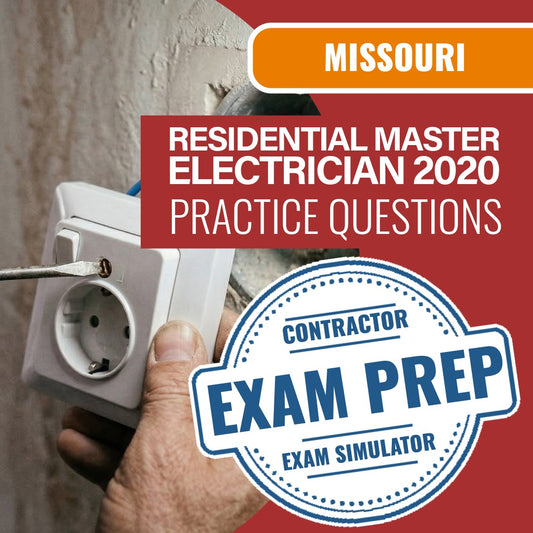 Missouri Residential Master Electrician 2020 (PROV) - Online Practice Questions