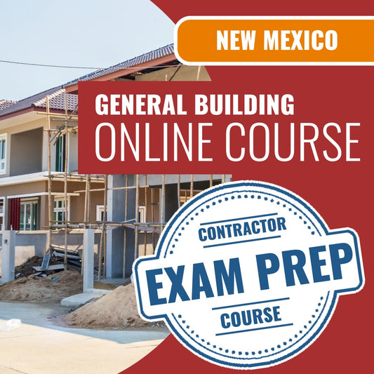 New Mexico General Building Inspector Contractor - Online Exam Prep