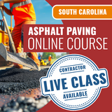 South Carolina Asphalt Paving Contractor - Online Exam Prep Course