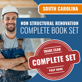 South Carolina Non-Structural Renovation Contractor Exam Book Package