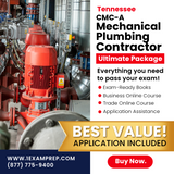 TENNESSEE CMC-A MECHANICAL PLUMBING ULTIMATE EXAM PREP RENTAL PACKAGE