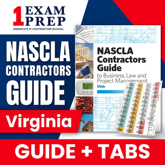 Virginia NASCLA Contractor's Guide to Business, Law and Project Management, 11th Edition + Tabs Bundle