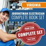 Virginia Journeyman Electrician Exam Complete Book Package