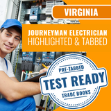 Virginia Journeyman Electrician Exam Complete Pre-Highlighted and Tabbed Book Package