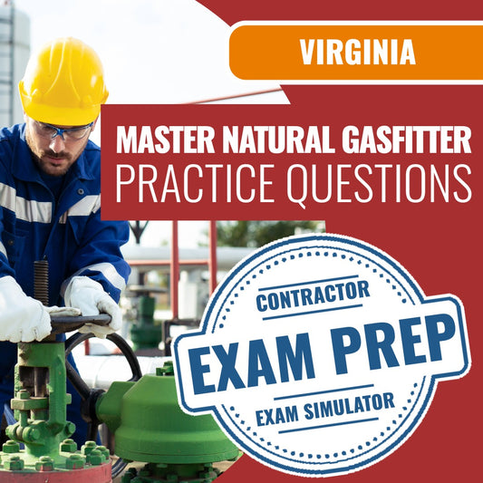 Virginia Master Natural Gasfitter - Online Practice Questions
