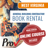 West Virginia General Building Contractor - Book Rental Package (Prov)