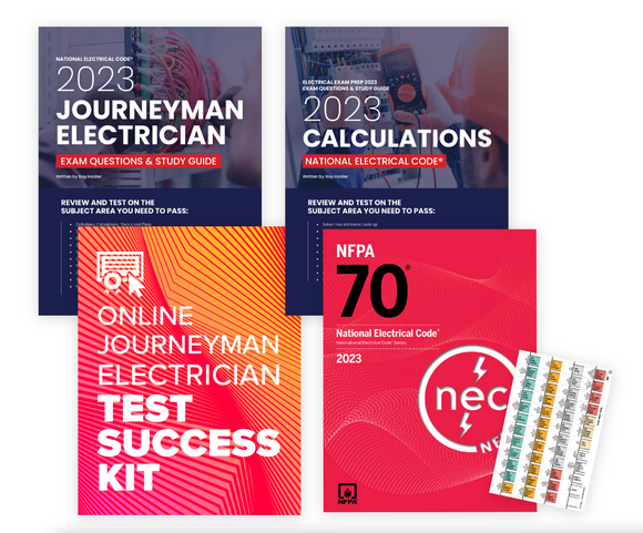 2023 Complete Journeyman Electrician Book Package