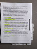 Juego completo de libros para el examen de contratista general de Florida: resaltado y con pestañas