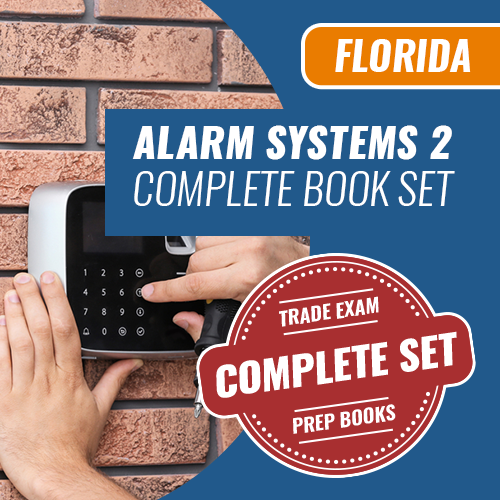 Florida Alarm Systems II Contractor Exam Complete Book Set