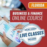 Florida Business and Finance Exam - Online Exam Prep Course [Construction Contractors]