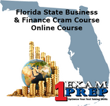 Florida Business - Finance Computer Based Examination CBT - Online Exam Prep Course Cram - Pearson Vue