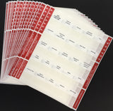Florida Commercial Pool Contractor Exam; Pre-Printed Tabs (Tabs Only)
