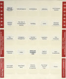Florida Plumbing Contractor Exam Book; Pre-Printed Tabs (Tabs Only)