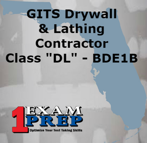 GITS Drywall and Lathing Contractor - Class "DL" - BDE1B--Online Course (County - Florida)