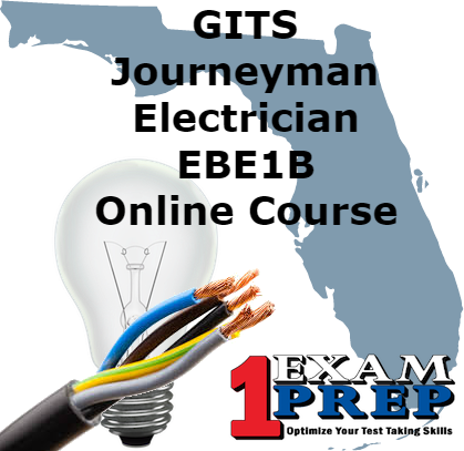 Electricista oficial de GITS - EBE1B - Curso de preparación para exámenes en línea (Condado - Florida)