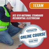 ICC G18 National Standard Residential Electrician Exam Prep Package