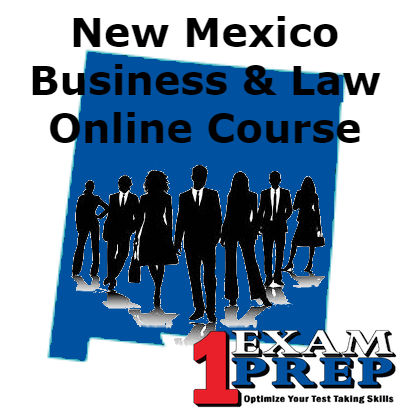Negocios y derecho de Nuevo México: curso de preparación para exámenes en línea