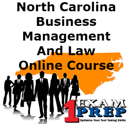 North Carolina PSI Business Management and Law - Online Exam Prep Course