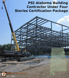 PSI Alabama Building Contractor Under Four Stories Certification Package