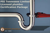 PSI Tennessee Limited Licensed Plumber Book Package