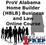 ProV Alabama Home Builder (HBLB) Business and Law Course