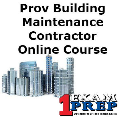 Prov Building Maintenance Contractor Online Course