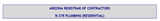 Arizona R-37R Plumbing (Residential) Contractor Exam Book Package
