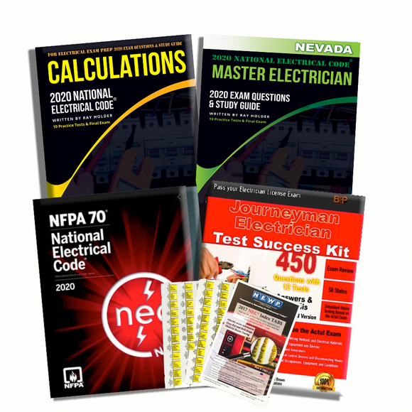 NEVADA 2020 MASTER ELECTRICIAN EXAM PREP PACKAGE