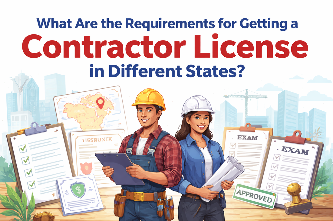What Are the Requirements for Getting a Contractor License in Different States?
