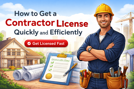 How to get a contractor license quickly and efficiently?