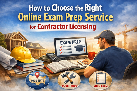 How to Choose the Right Online Exam Prep Service for Contractor Licensing