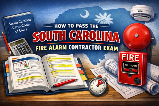 How to Pass the South Carolina Fire Alarm Contractor Exam (Study Plan + Tips)