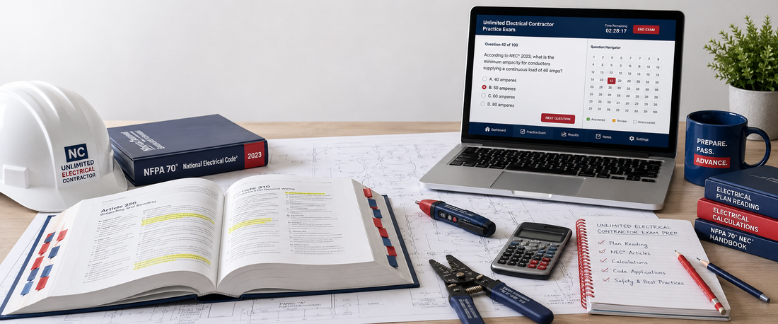 How to Pass the North Carolina Unlimited Electrical Contractor Exam
