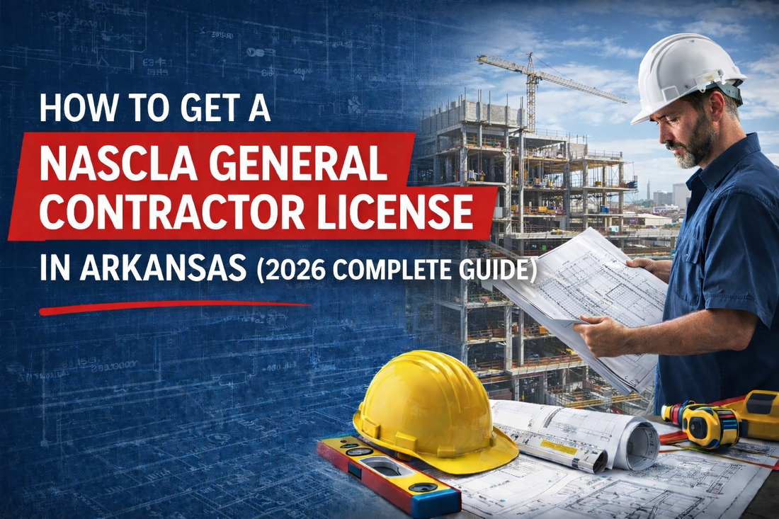 How to Get a NASCLA General Contractor License in Arkansas (2026 Complete Guide)