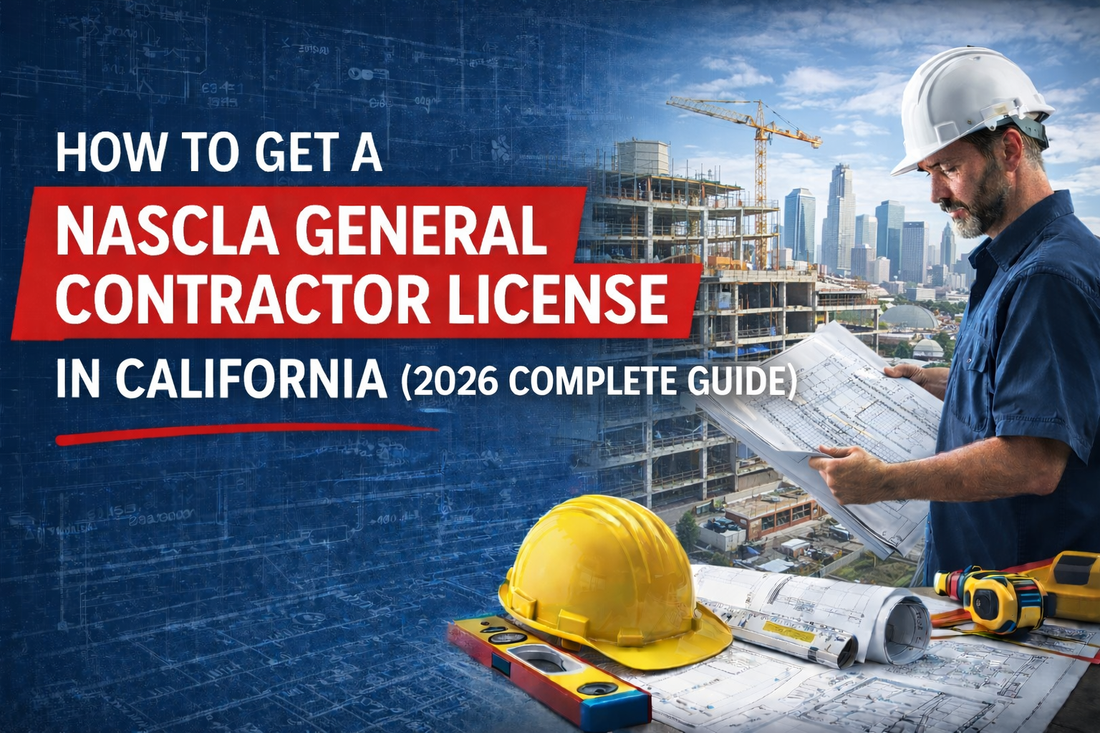 How to Get a NASCLA General Contractor License in California (2026 Complete Guide)