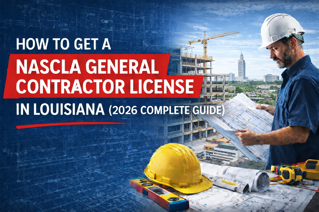 How to Get a NASCLA General Contractor License in Louisiana (2026 Complete Guide)