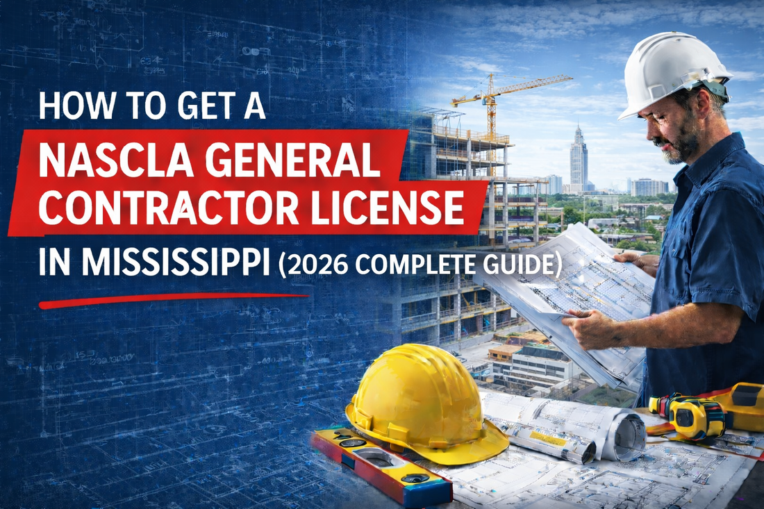 How to Get a NASCLA General Contractor License in Mississippi (2026 Complete Guide)