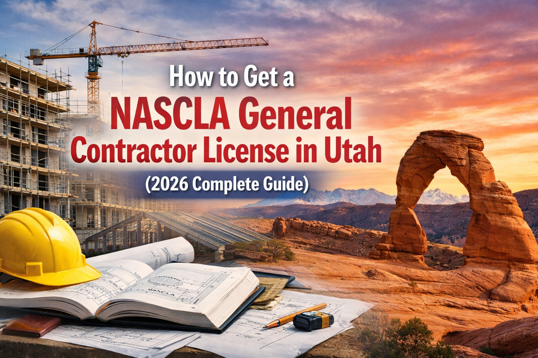How to Get a NASCLA General Contractor License in Utah (2026 Complete Guide)