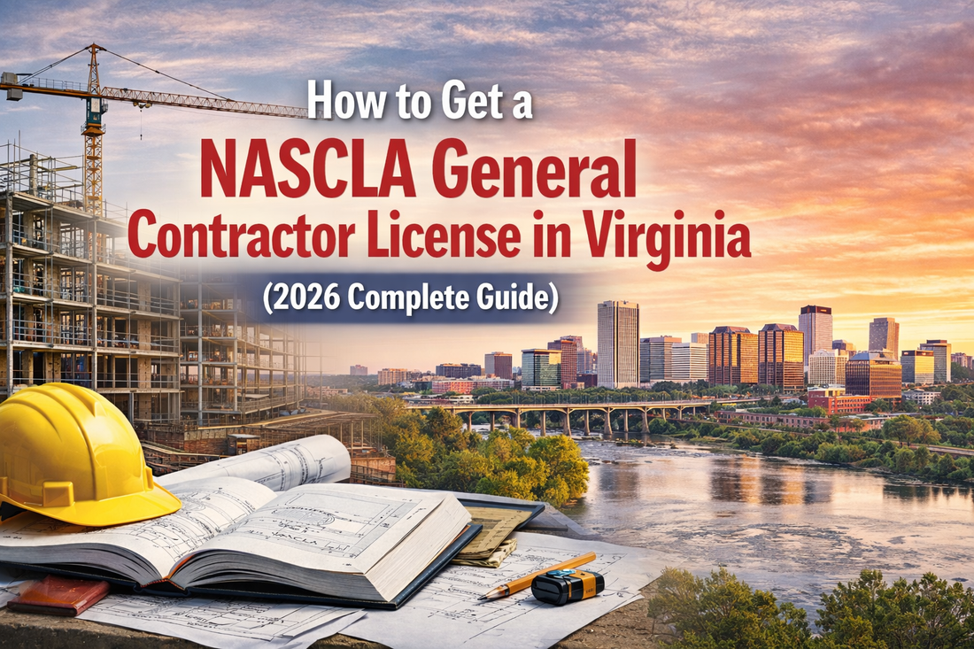 How to Get a NASCLA General Contractor License in Virginia (2026 Complete Guide)