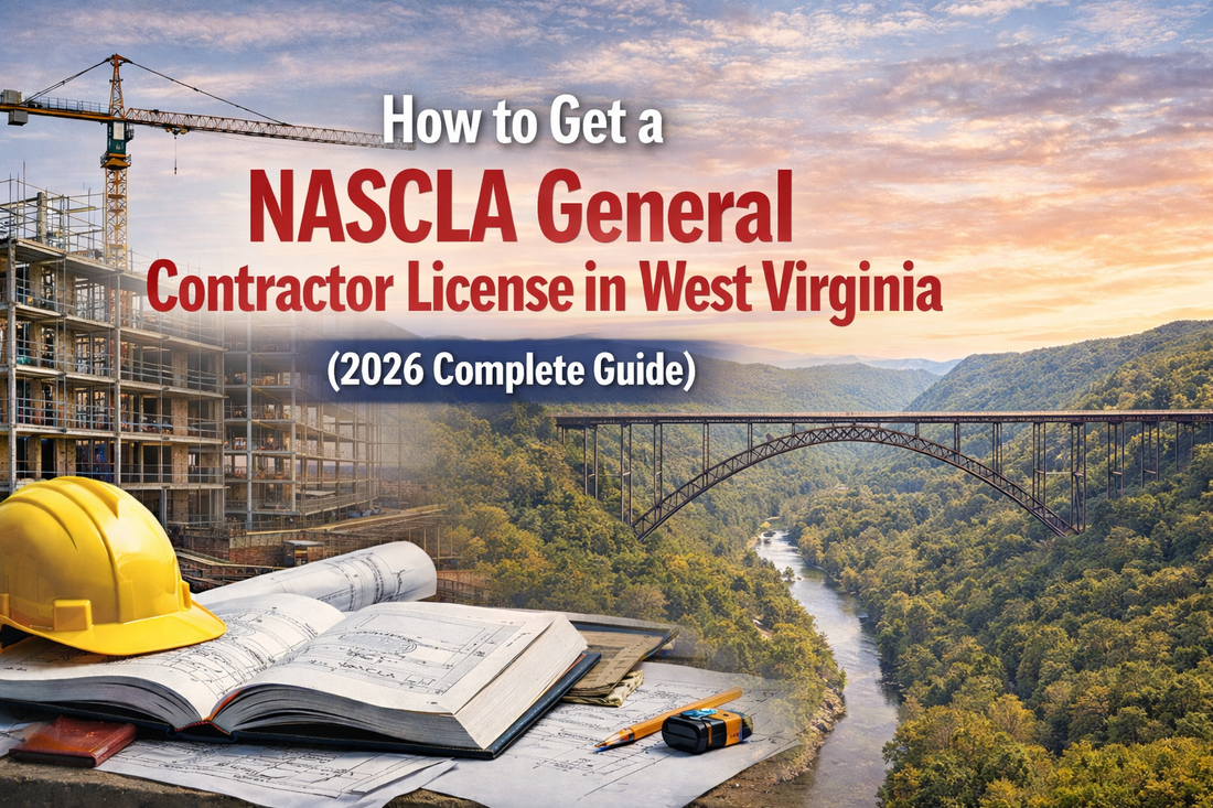 How to Get a NASCLA General Contractor License in West Virginia (2026 Complete Guide)