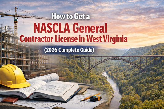 How to Get a NASCLA General Contractor License in West Virginia (2026 Complete Guide)
