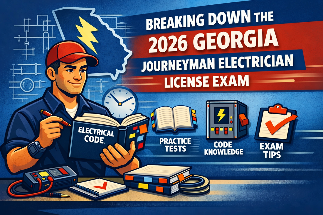 Breaking Down the 2026 Georgia Journeyman Electrician License Exam