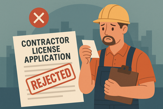 Common Mistakes That Get Your Florida Contractor License Application Rejected