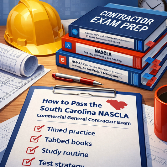 How to Pass the South Carolina NASCLA Commercial General Contractor Exam